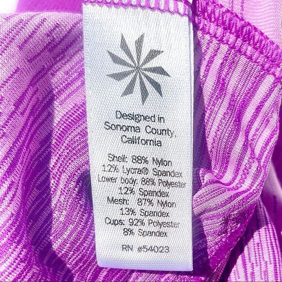 Athleta Stride Crunch and Punch Bra Tank (Purple) - Picture 8 of 9